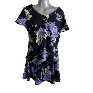 K Studio Collection Floral 2 Piece Dress • Used • Size: 10